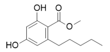 58016-28-7 Methyl 2,4-dihydroxy-6-pentylbenzoate