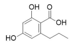 4707-50-5  2,4-Dihydroxy-6-propylbenzoic acid